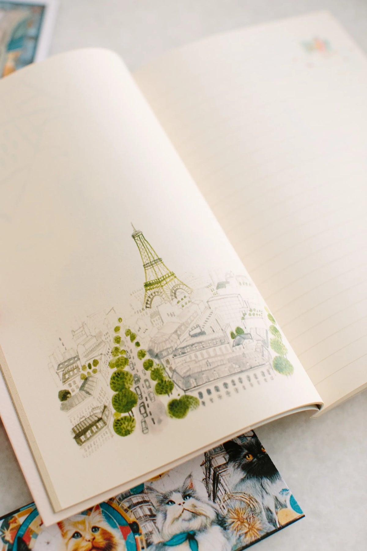 Pure Paris-L'Après Seyahat Günlüğü — Paris, 128 Sayfa-Defter-8-Milagron.com
