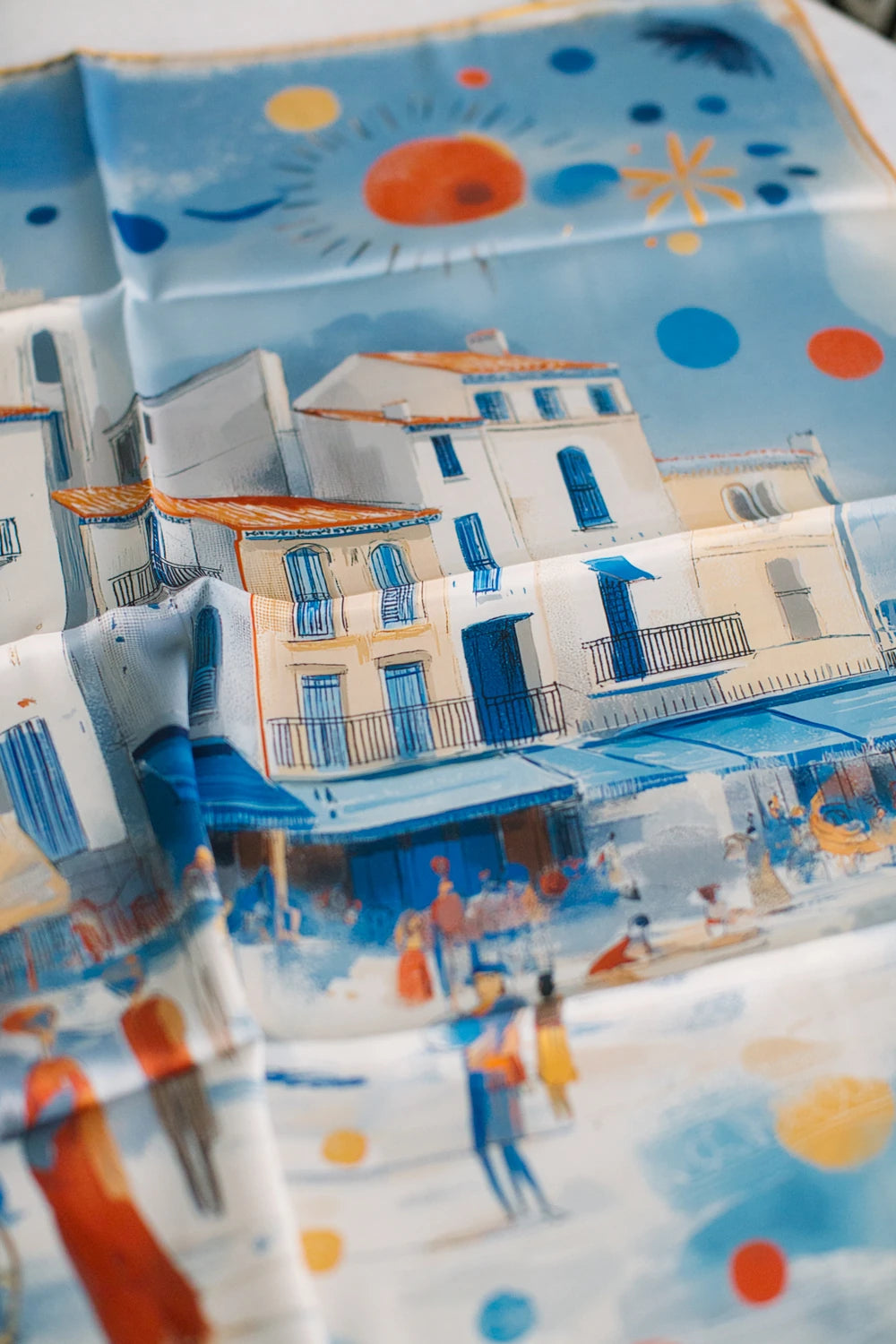 Pure Paris-L’ÉTé À Saint-Tropez İpek Fular-Şal & Fular-2-Milagron.com