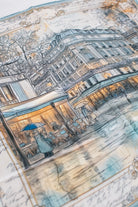Pure Paris-La Rue Romantique De Paris İpek Fular-Şal & Fular-4-Milagron.com