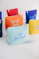 Pure Paris-Le Soleil Kozmetik & Seyahat Çantası – Turkuaz-Makyaj Çantası-7-Milagron.com
