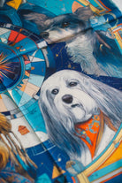 Les Chiens Parisiens İpek Fular 