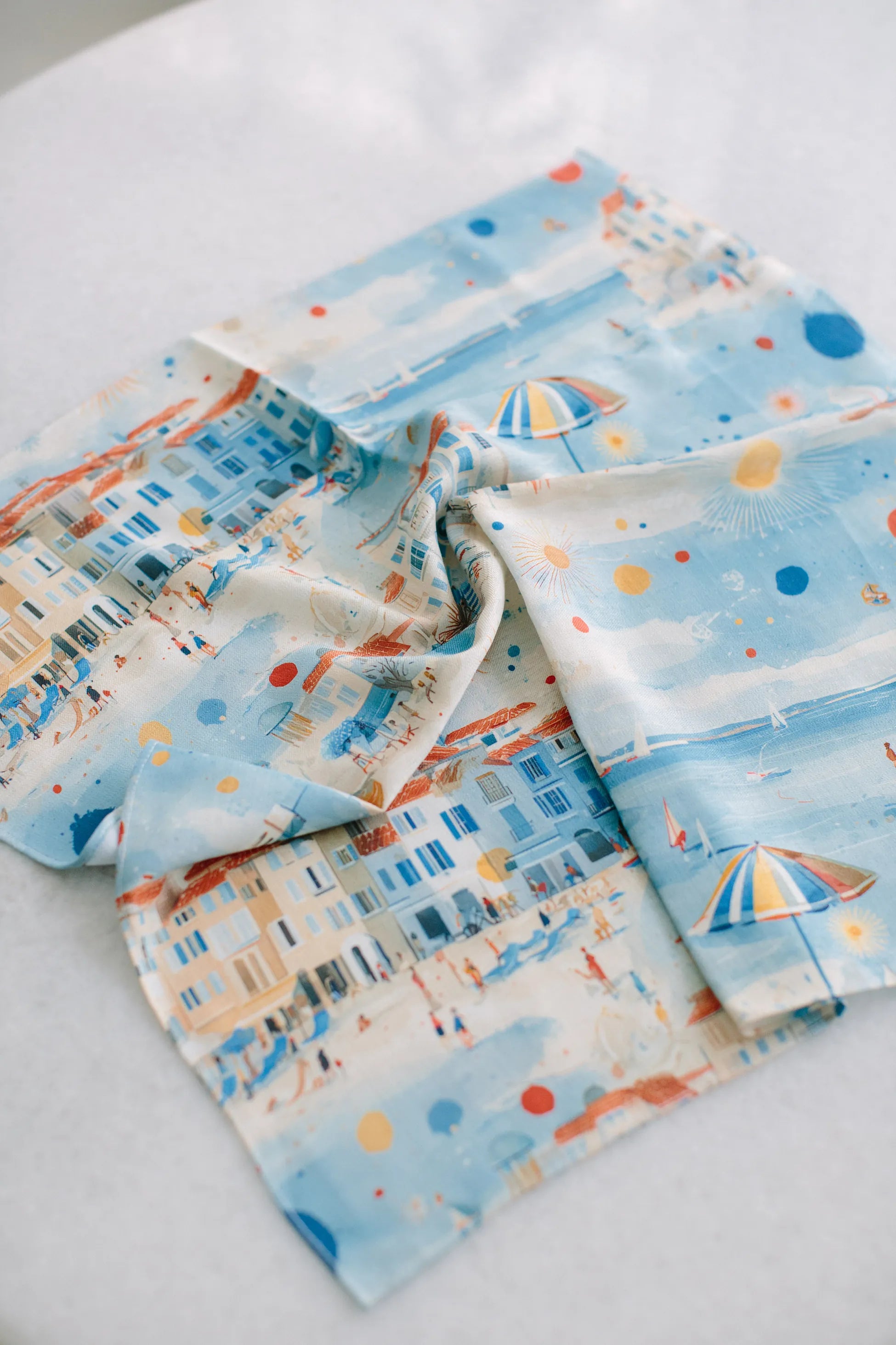 Pure Paris-Les Tropeziens Keten Bandana & Pareo-Pareo & Bandana-3-Milagron.com