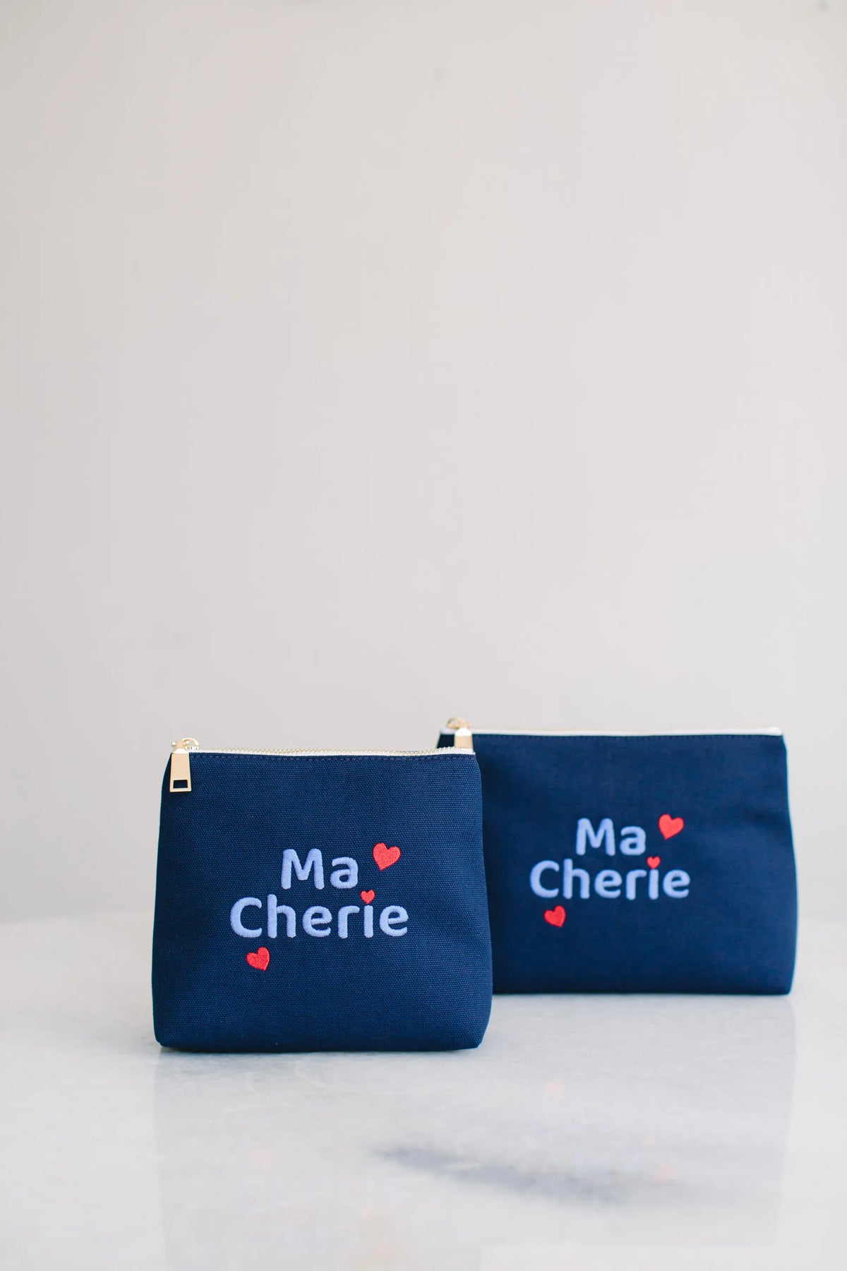Pure Paris-Ma Chérie Kozmetik & Seyahat Çantası – Lacivert-Makyaj Çantası-5-Milagron.com