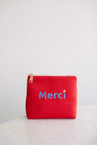 Pure Paris-Merci Kozmetik & Seyahat Çantası – Kırmızı-Makyaj Çantası-1-Milagron.com