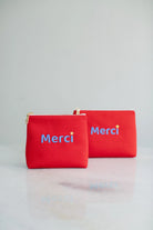 Pure Paris-Merci Kozmetik & Seyahat Çantası – Kırmızı-Makyaj Çantası-6-Milagron.com