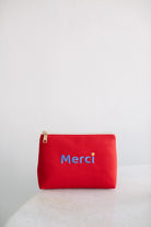 Pure Paris-Merci Kozmetik & Seyahat Çantası – Kırmızı-Makyaj Çantası-7-Milagron.com
