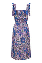 Pure Paris-Mor Suzani Büstiyer Ve Midi Etek Takım-Alt - Üst Takım-2-Milagron.com