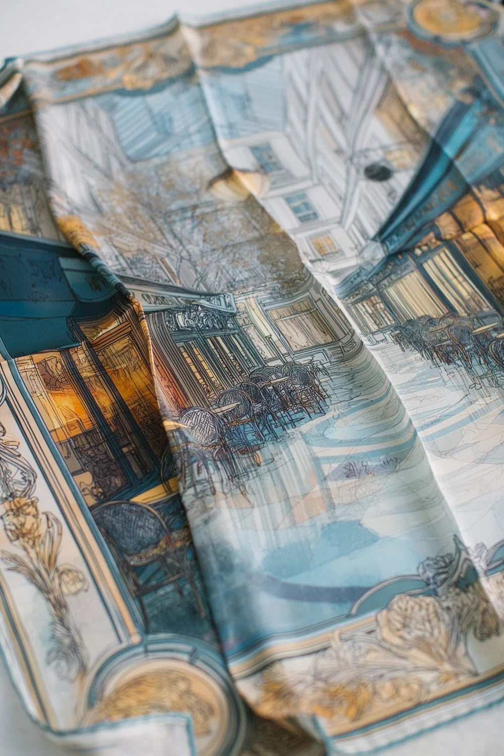 Pure Paris-Passage Des Panoramas İpek Fular-Şal & Fular-2-Milagron.com