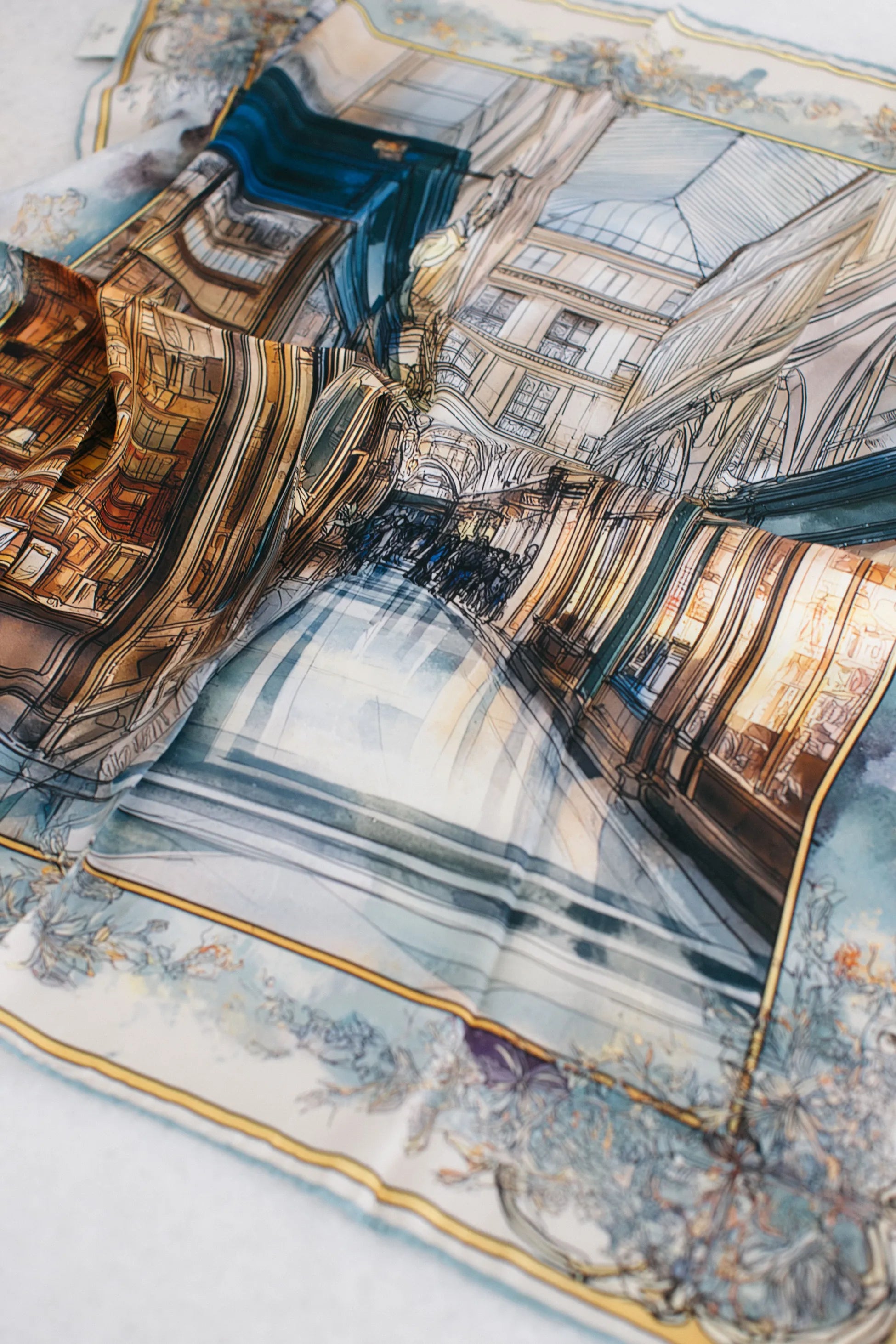 Pure Paris-Passage Vivienne İpek Fular-Şal & Fular-4-Milagron.com