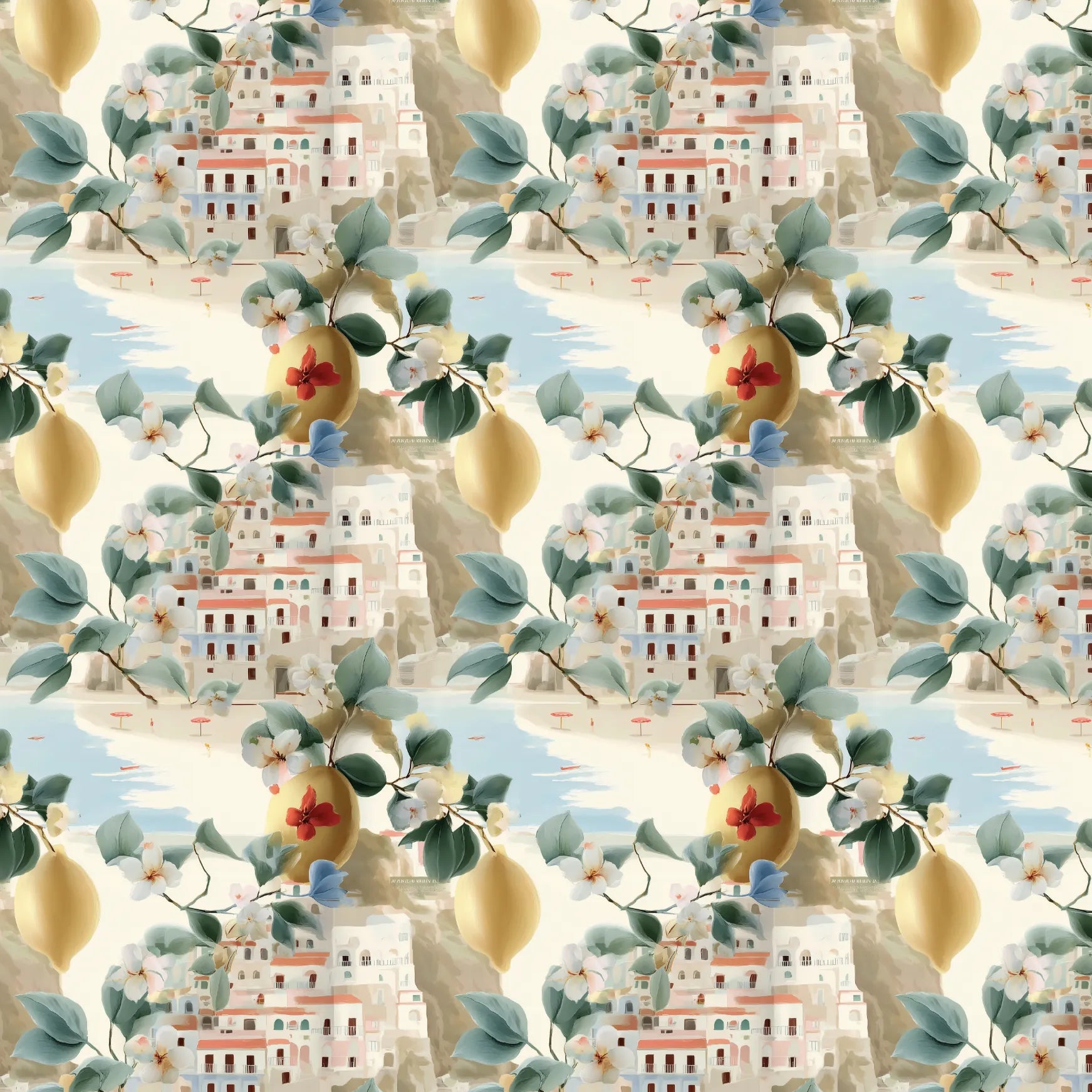 Positano Keten Bandana & Pareo 