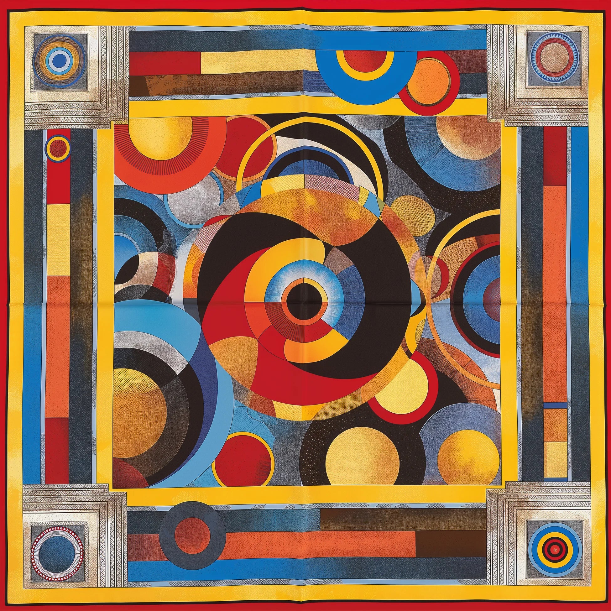 Radiant Pulse İpek Fular 