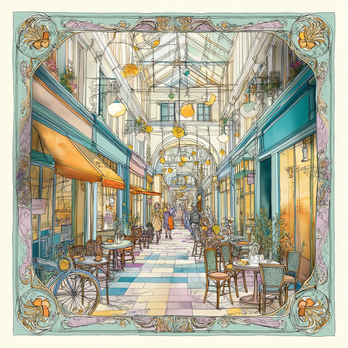Pure Paris-RêVes De Passage İpek Fular-Şal & Fular-1-Milagron.com