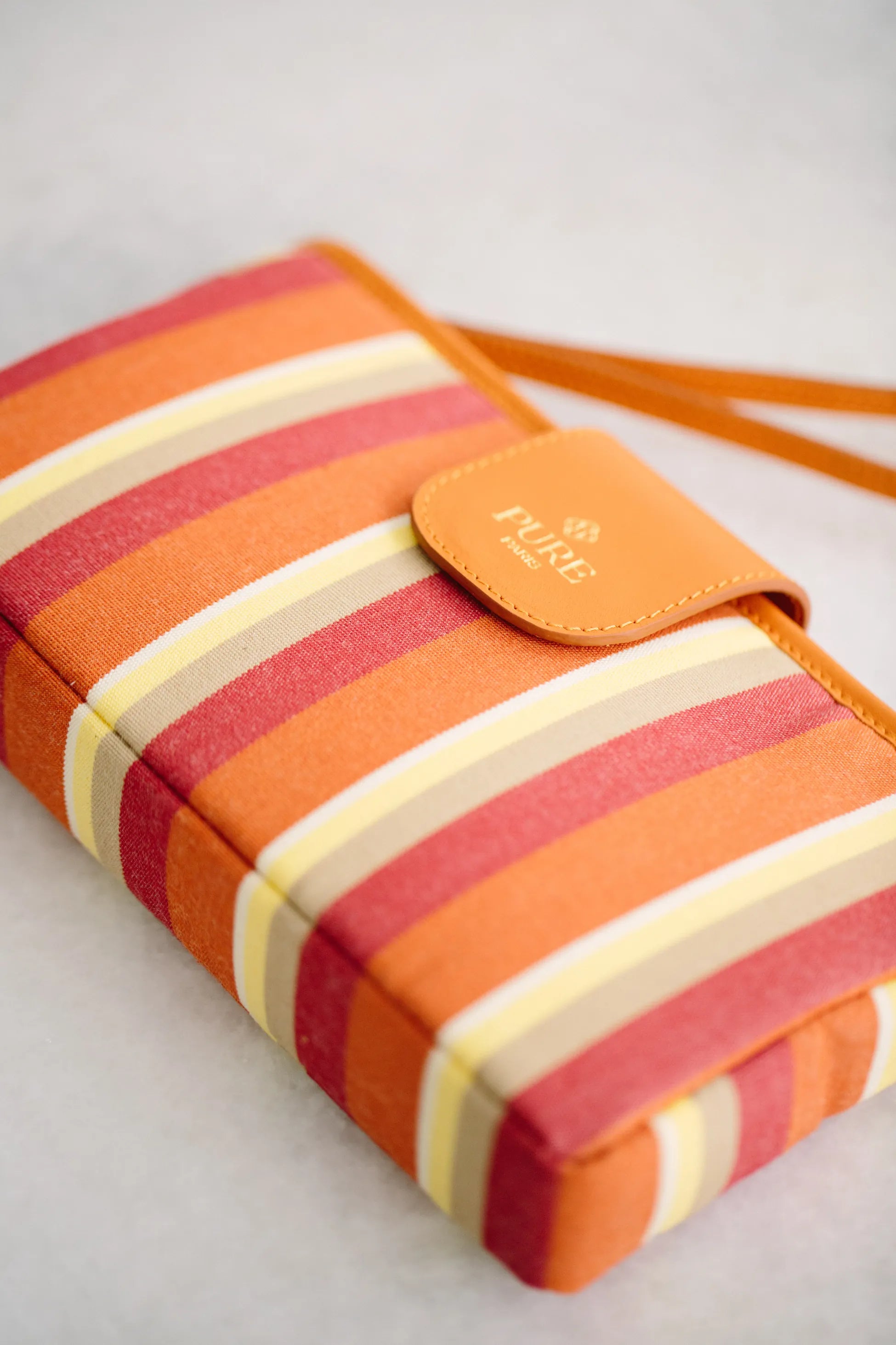 Pure Paris Resort Clutch Bag – Sunset Mauve