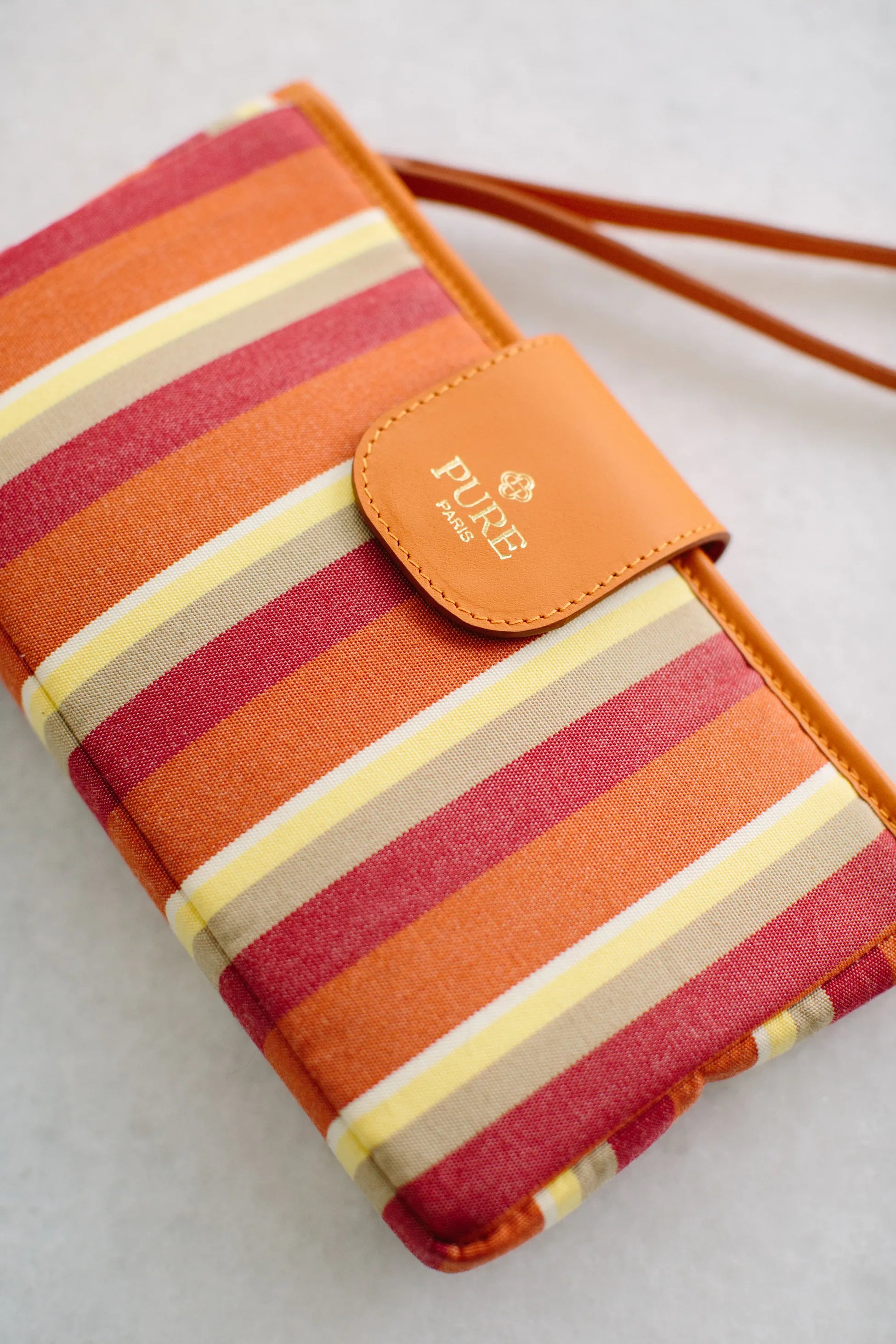 Pure Paris Resort Clutch Bag – Sunset Mauve