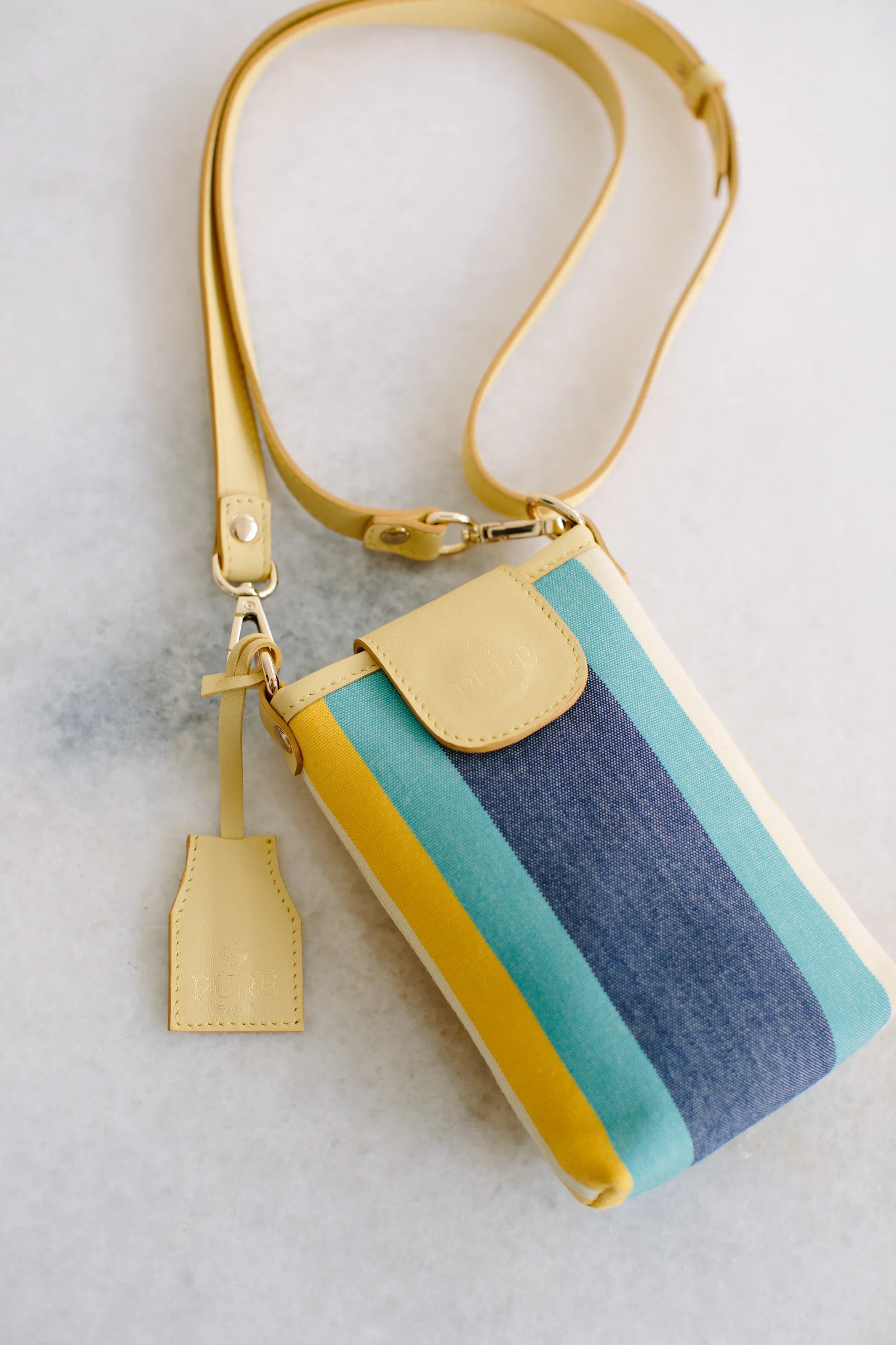 Pure Paris Resort Phone Bag – Sunrise Blue