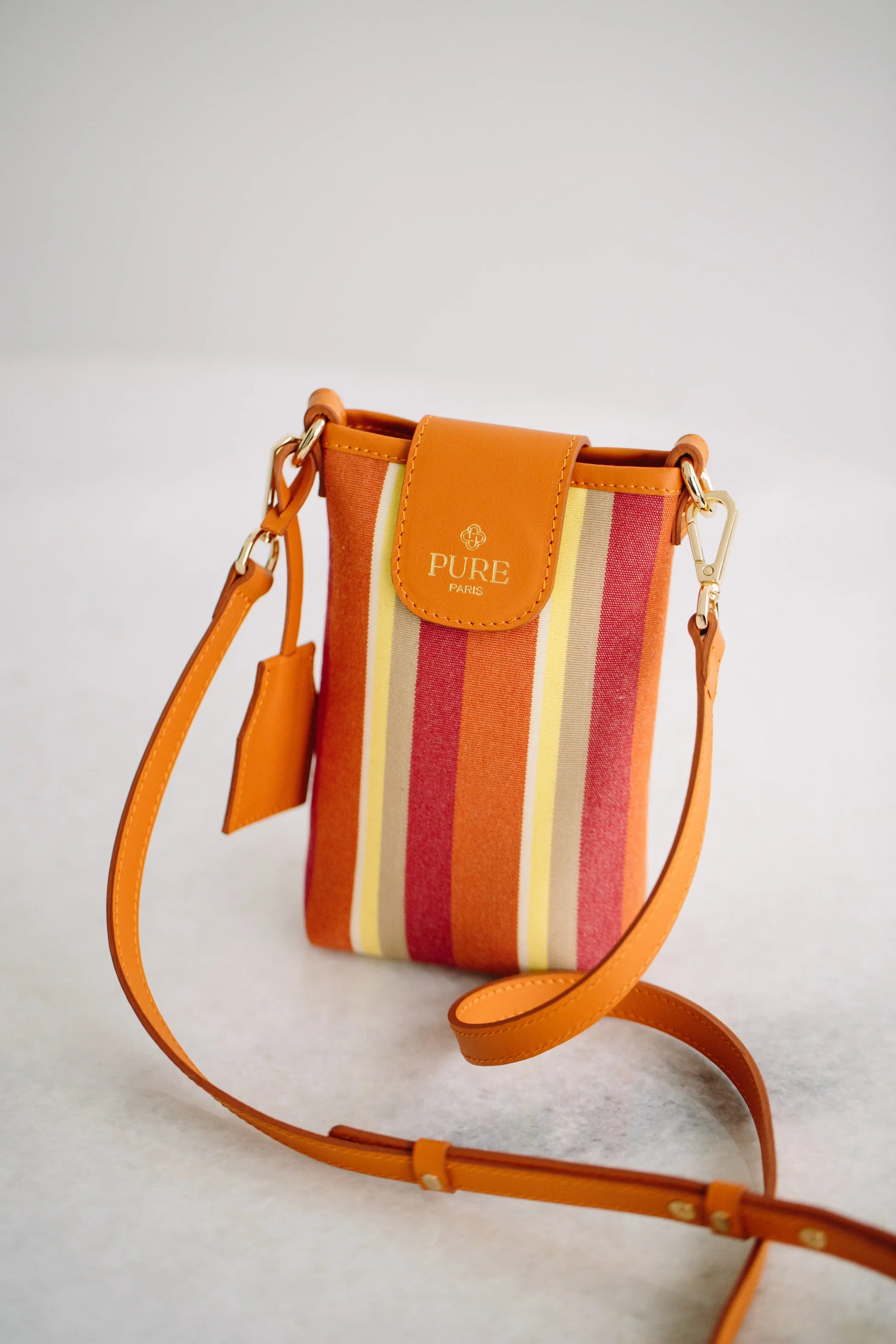 Pure Paris-Resort Phone Bag – Sunset Mauve-Telefon Çantası-2-Milagron.com
