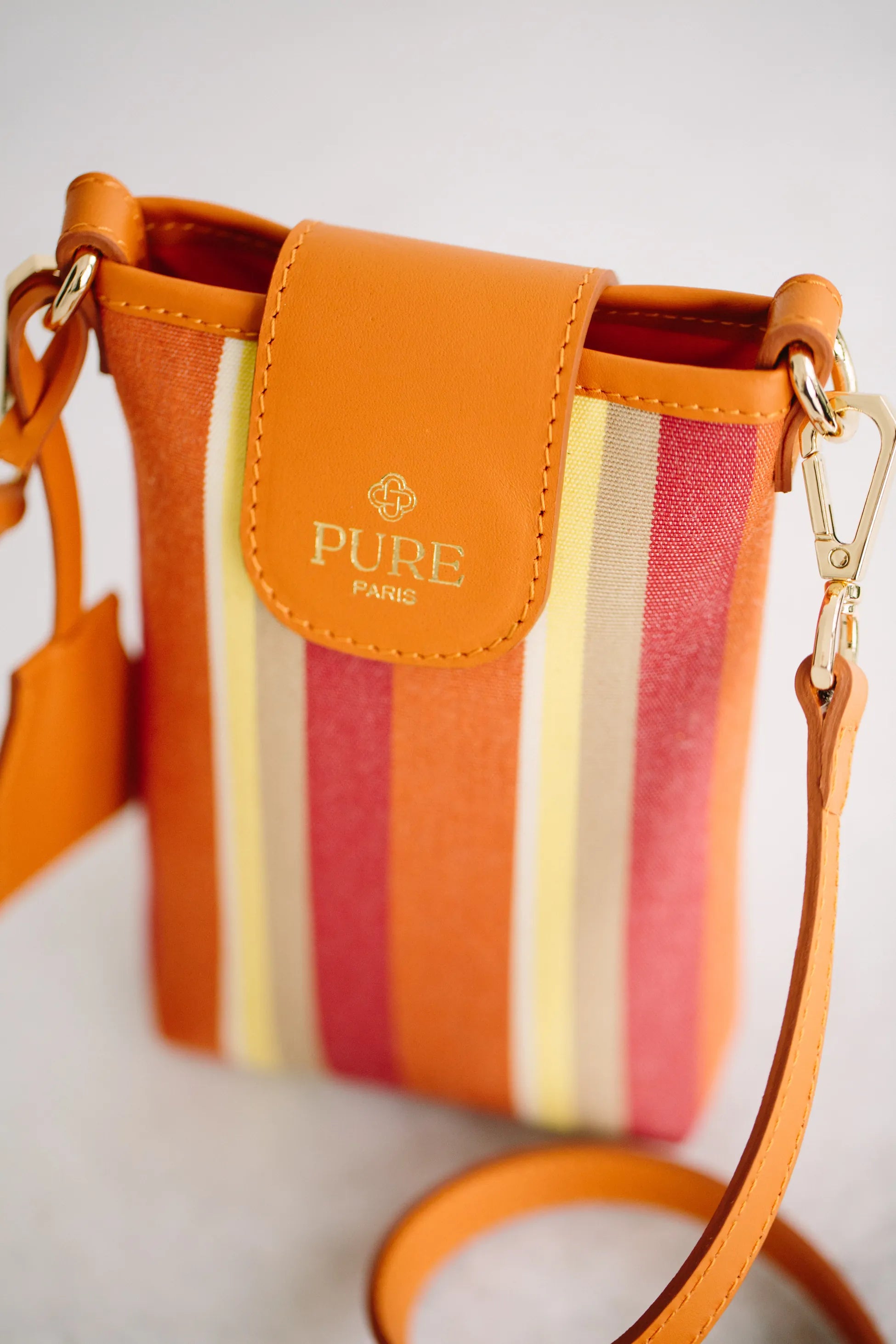 Pure Paris-Resort Phone Bag – Sunset Mauve-Telefon Çantası-3-Milagron.com