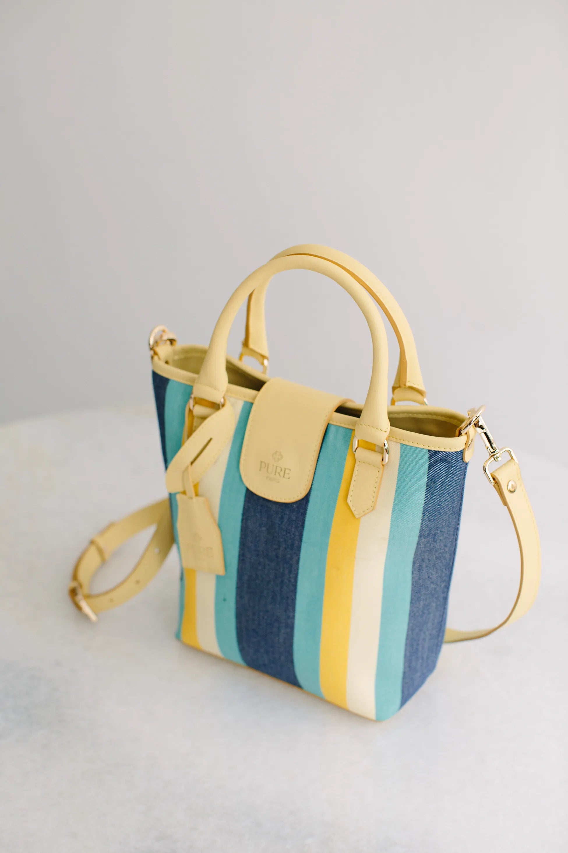 Pure Paris Resort Tote Bag – Sunrise Blue