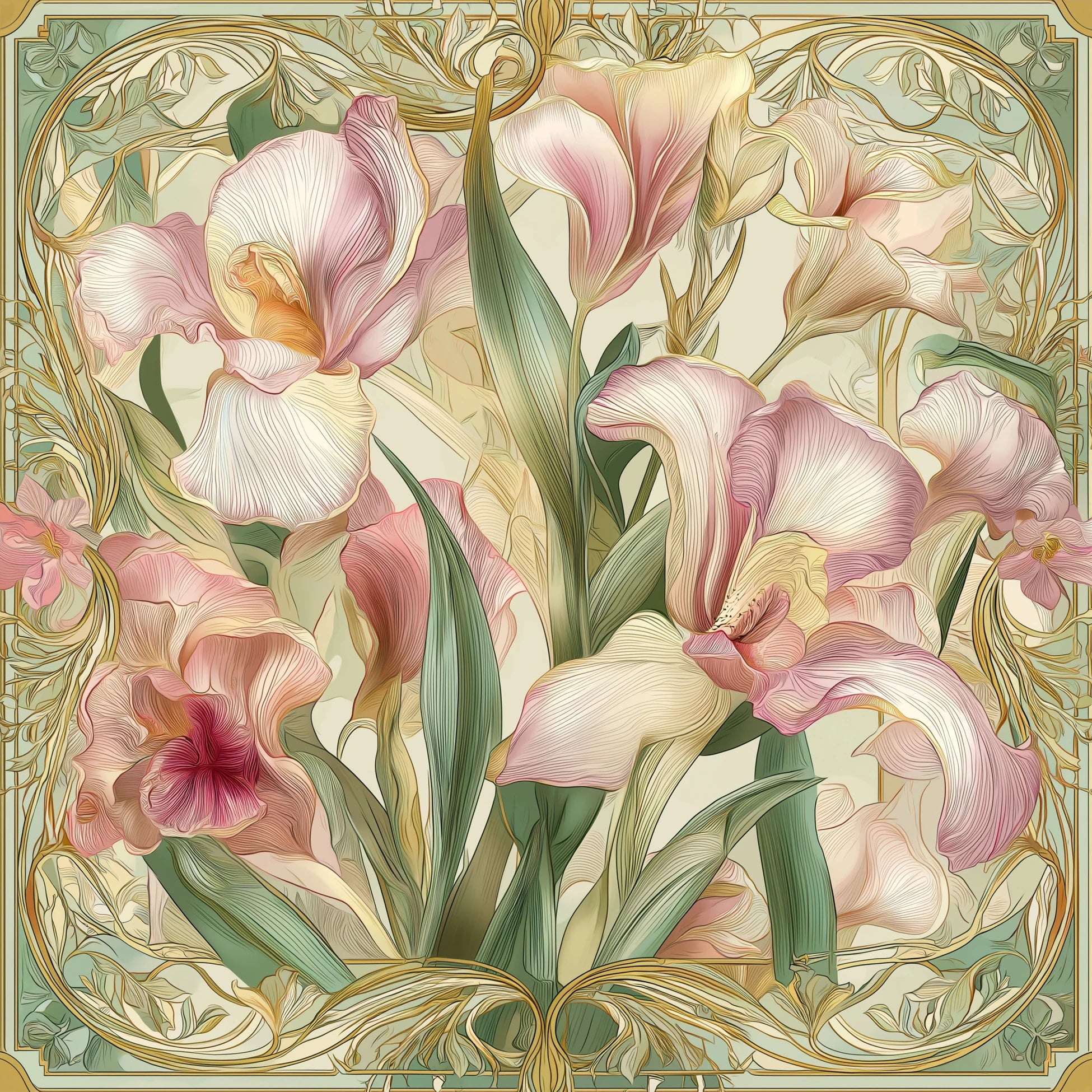 Rêve Botanique İpek Fular 