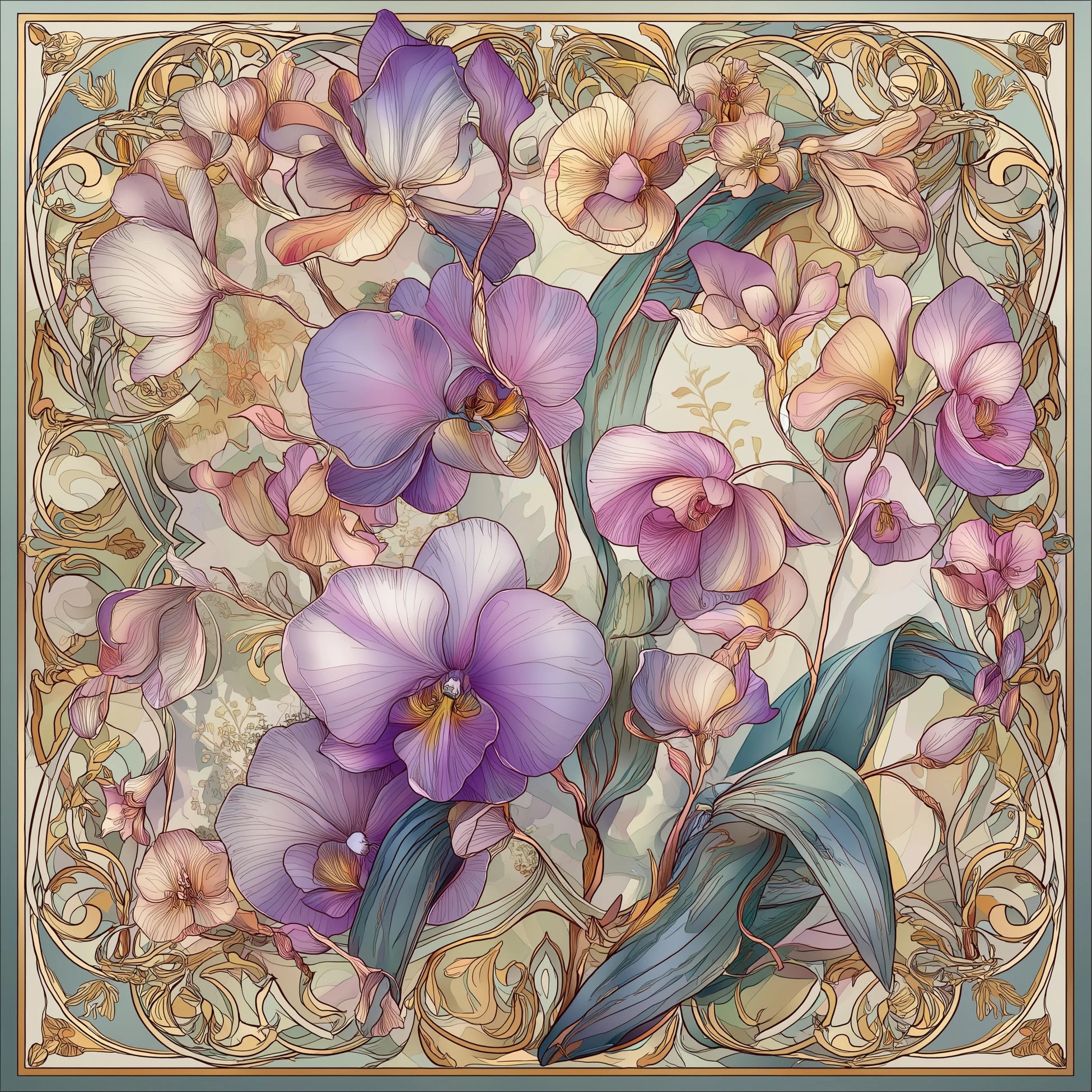 Rêve d’Améthyste İpek Fular 