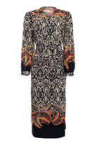 Pure Paris-Safari Belden Bağlamalı Elbise-Elbise-1-Milagron.com