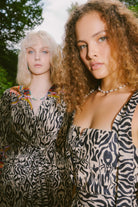 Pure Paris-Safari Belden Bağlamalı Elbise-Elbise-4-Milagron.com