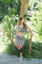 Safari Büstiyer Ve Midi Etek Takım