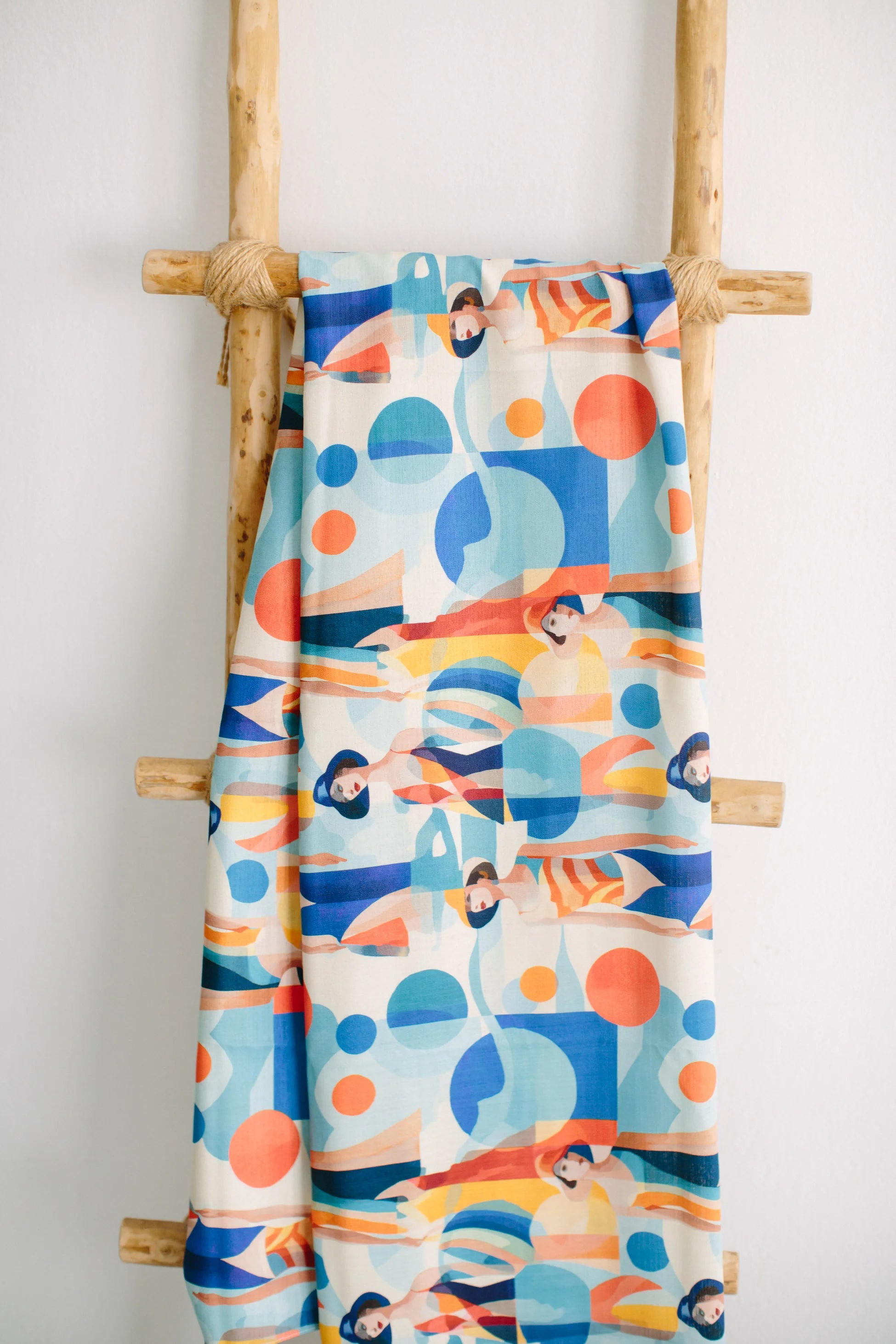Pure Paris-Sonia Bleu Keten Bandana & Pareo-Pareo & Bandana-9-Milagron.com