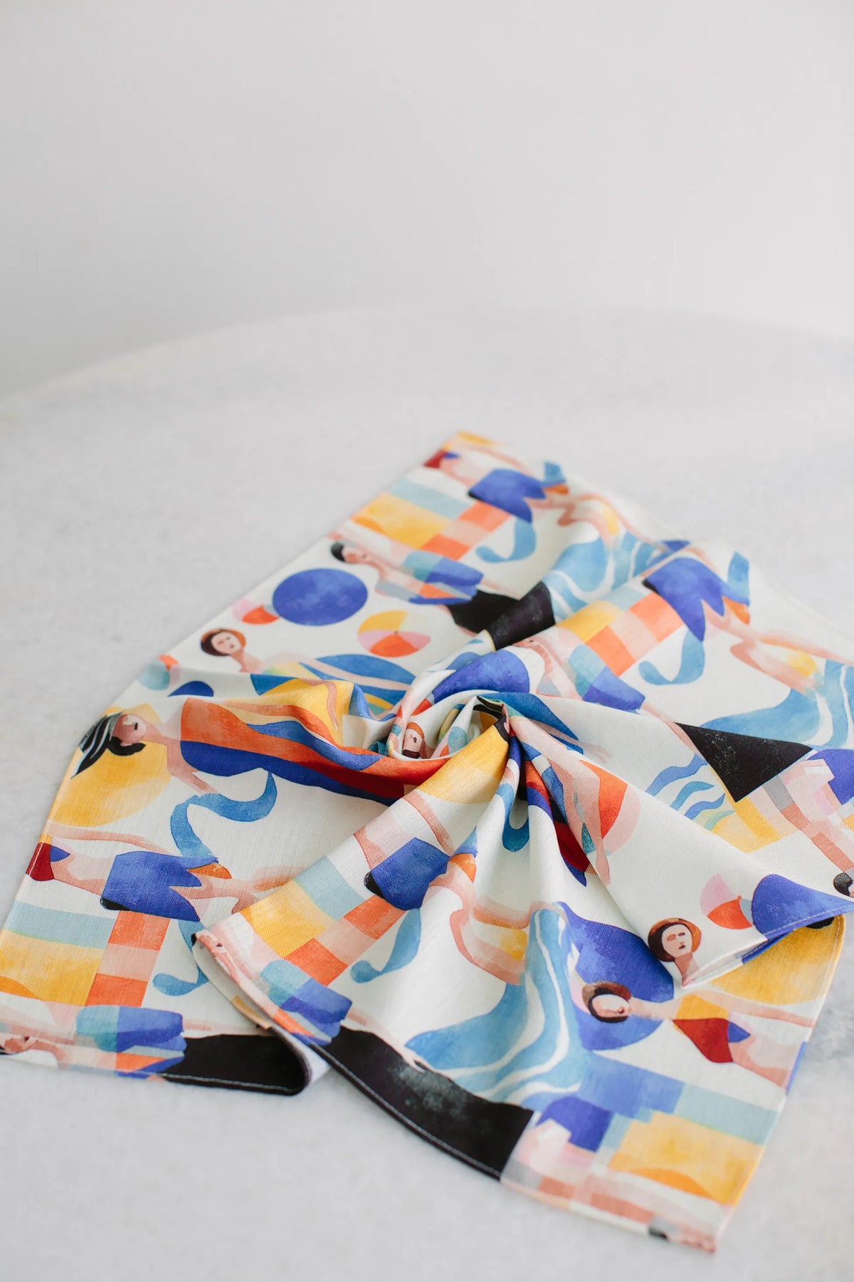 Pure Paris-Sonia Creme Keten Bandana & Pareo-Pareo & Bandana-3-Milagron.com