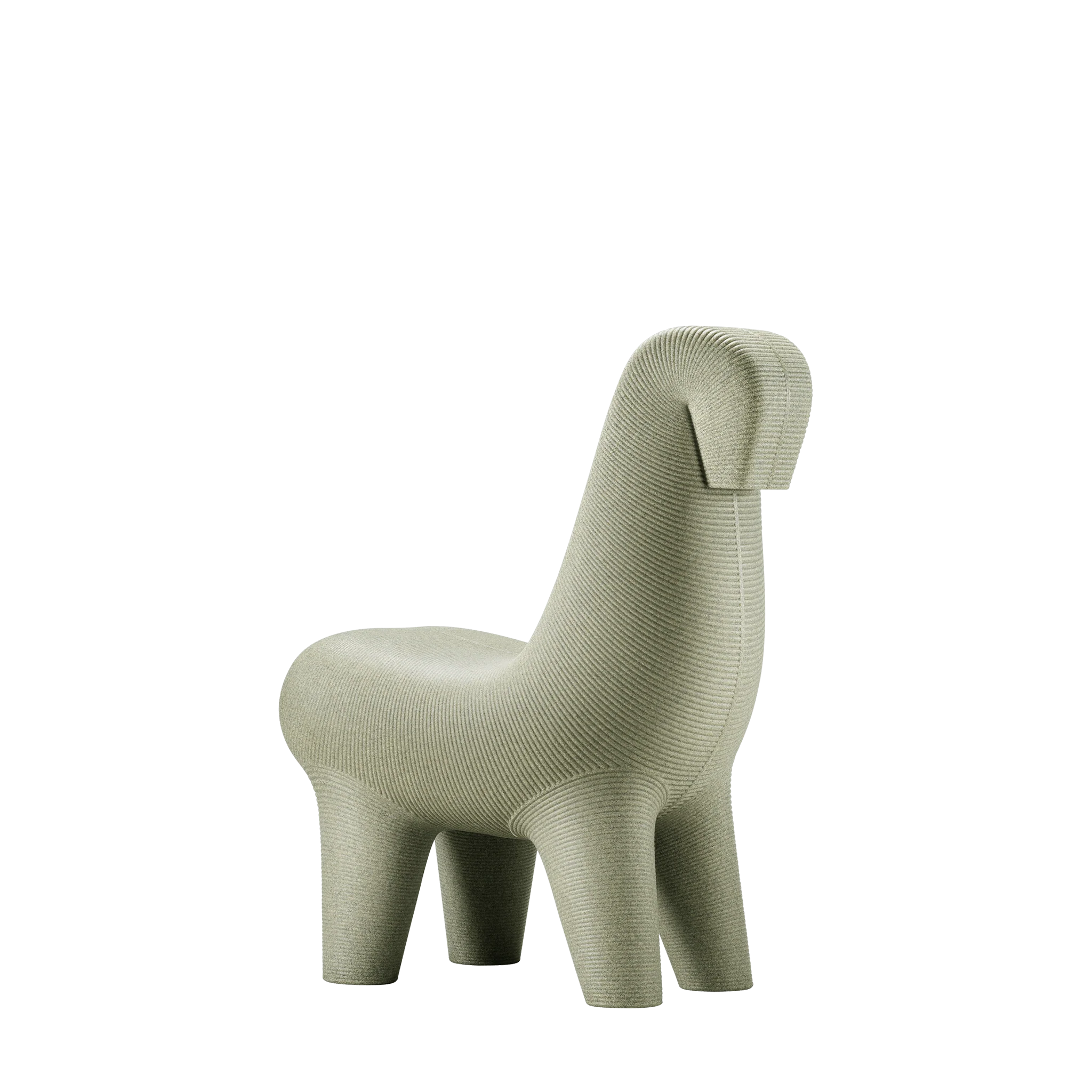 Qeeboo-Ghoda Yeşil Tabure-Sandalye & Tabure-1-Milagron.com