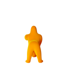 Qeeboo-Kong Xs Altın Sarısı Kadife Masaüstü Aydınlatması-Dekoratif Aydınlatma-4-Milagron.com