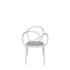 Qeeboo-Loop Beyaz Sandalye-Sehpa-1-Milagron.com