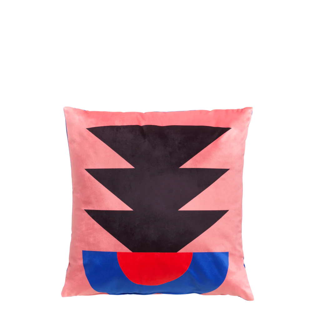 Qeeboo-Oggian Italian ördek Desenli Yastık 45x45cm-Yastık-2-Milagron.com