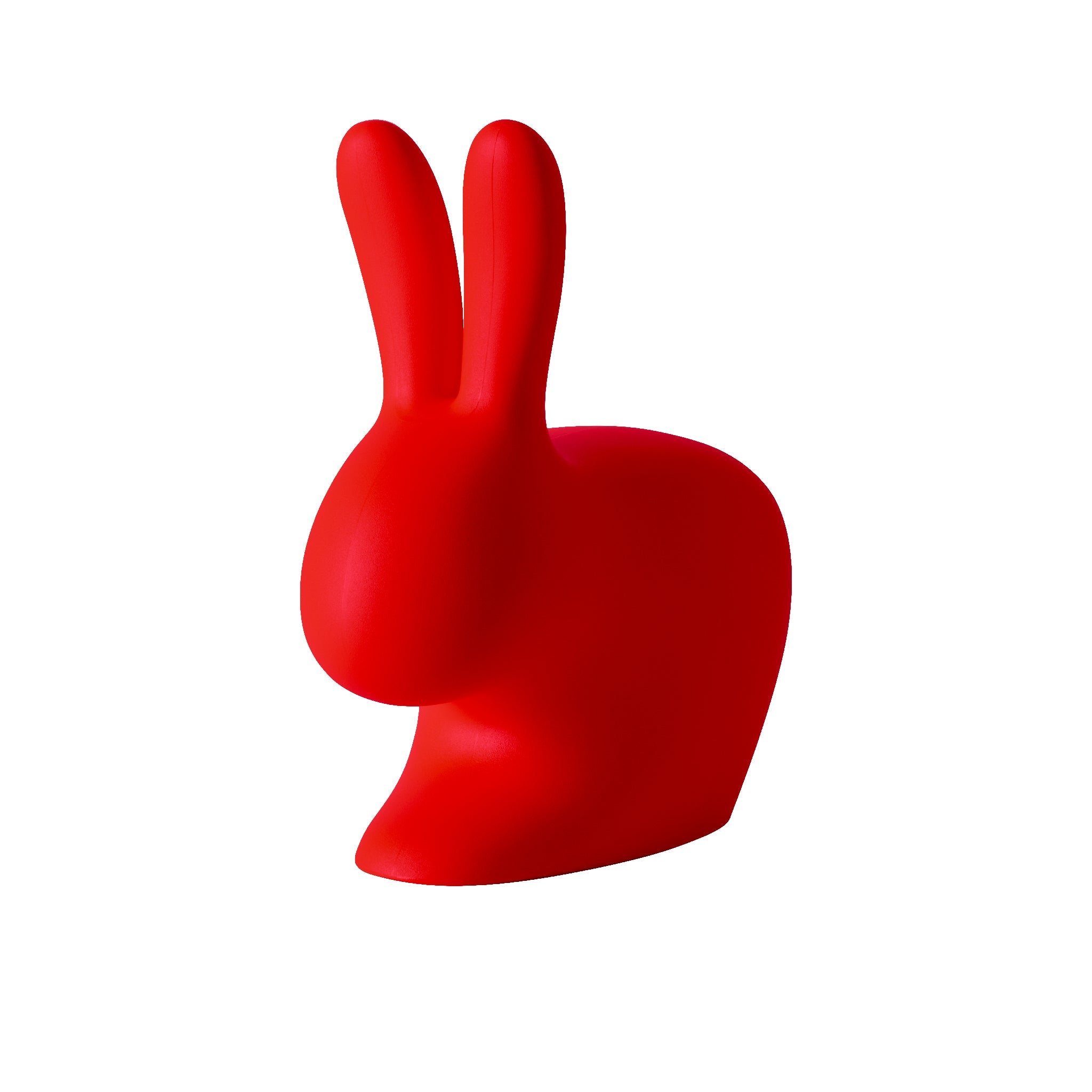 Qeeboo-Rabbit Kırmızı Tabure-Sandalye & Tabure-1-Milagron.com