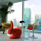 Qeeboo-Rabbit Kırmızı Tabure-Sandalye & Tabure-3-Milagron.com