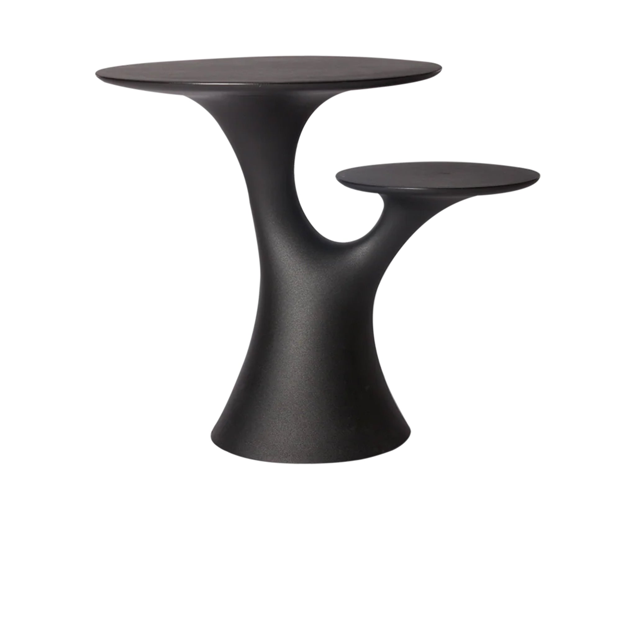 Qeeboo-Rabbit Tree Siyah İki Başlıklı Sehpa-Sehpa-1-Milagron.com