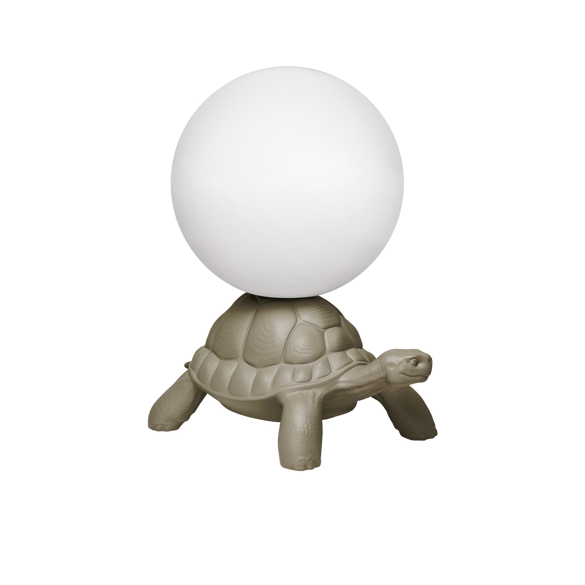 Qeeboo-Turtle Carry Gri Aydınlatma-Dekoratif Aydınlatma-1-Milagron.com