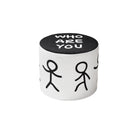 Who Are You Siyah Puf 50Cm