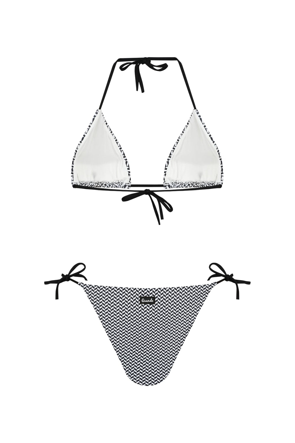 Quande-Aquatri Üçgen Bikini / Üst / Qn-135-1-Bikini & Mayo-4-Milagron.com
