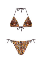 Quande-Aquatri Üçgen Bikini / Üst / Qn-141-1-Bikini & Mayo-4-Milagron.com