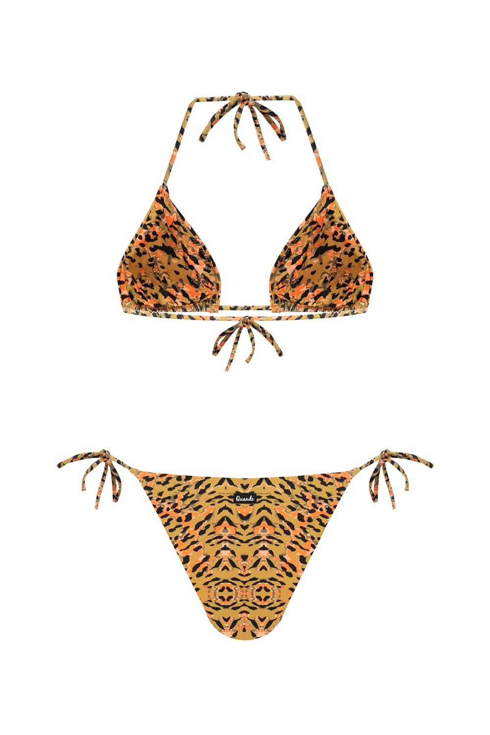 Quande-Aquatri Üçgen Bikini / Üst / Qn-146-1-Bikini & Mayo-4-Milagron.com