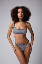 Quande-Barabella Tek Omuz Strablez / Üst / Qn-107-1-Bikini & Mayo-1-Milagron.com