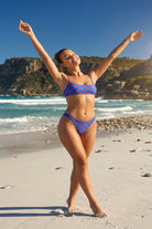 Sassy Crop Bikini // Qn-918 Tek Alt - 0