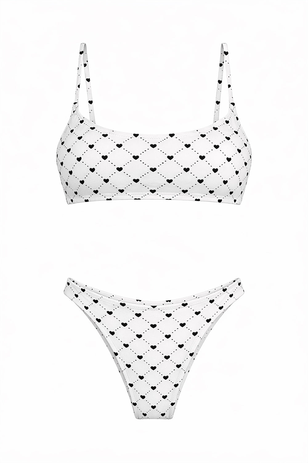 Sassy Crop Bikini // Qn-919 Tek Alt - 1