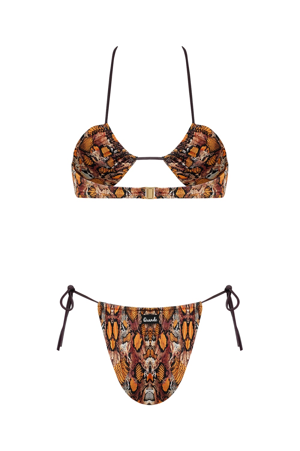 Quande-Trivava T.üçgen Bikini / Üst / Qn-114-1-Bikini & Mayo-4-Milagron.com