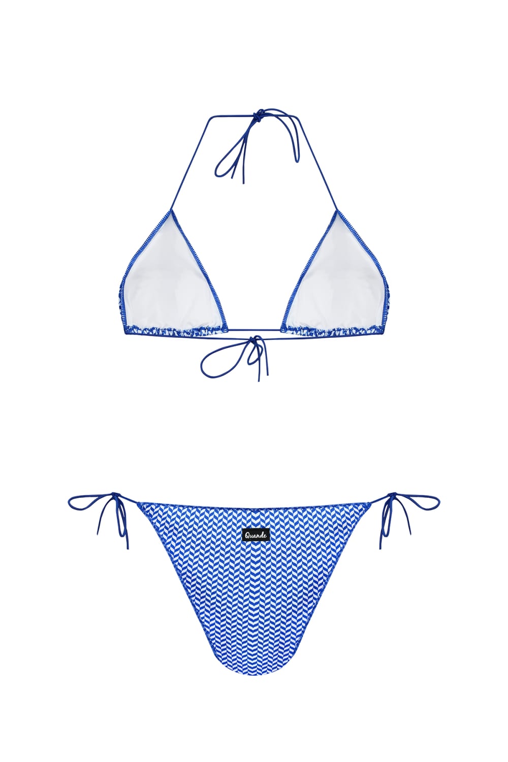 Quande-Üçken Bikini / Üst / Qn-151-1-Bikini & Mayo-4-Milagron.com