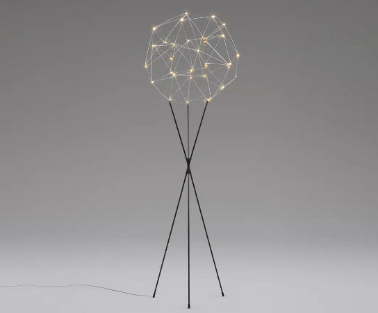 Cosmos Globe 60 Lambader Nikel Ø60X180 Cm 30Xled 0.6W 2800K