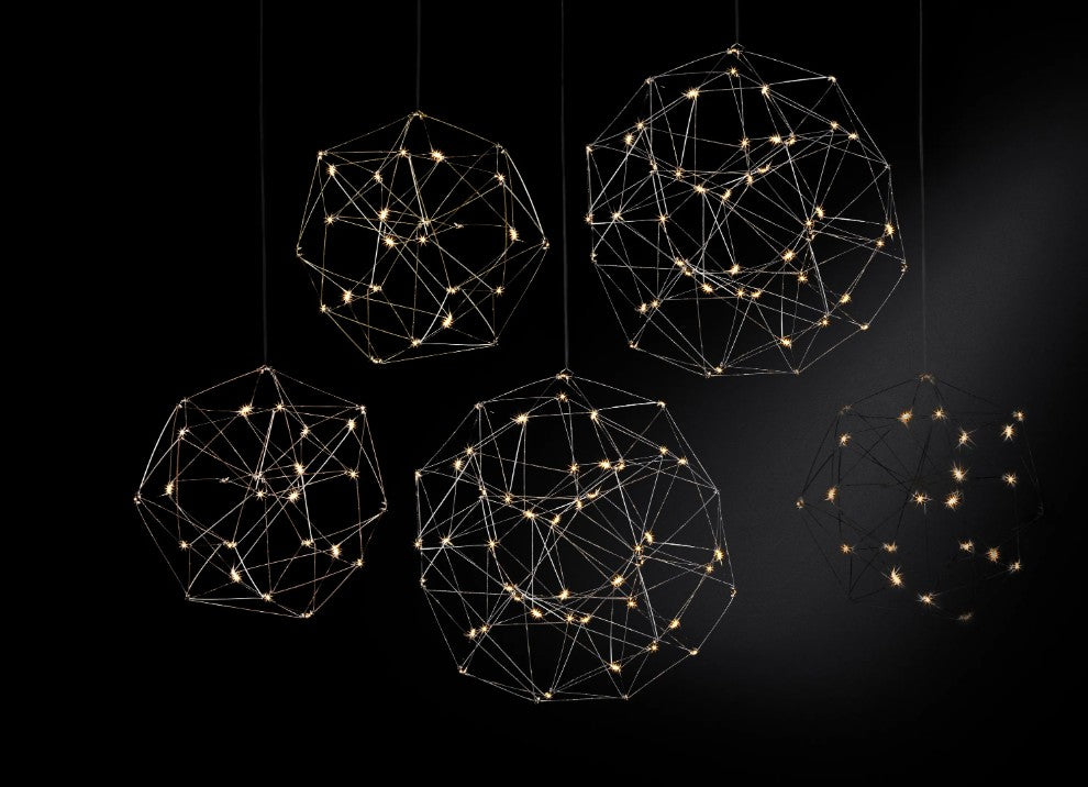 Cosmos Globe 20L Sarkit Gold Ø40X200 Cm 20X0.6W Led 2800K