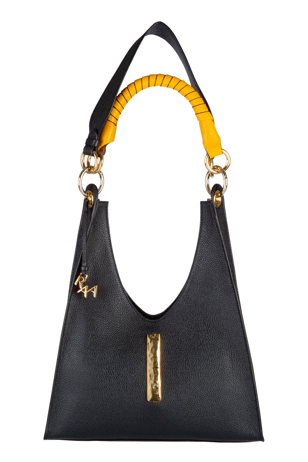 Aisa Bag- Black & Gold - 0
