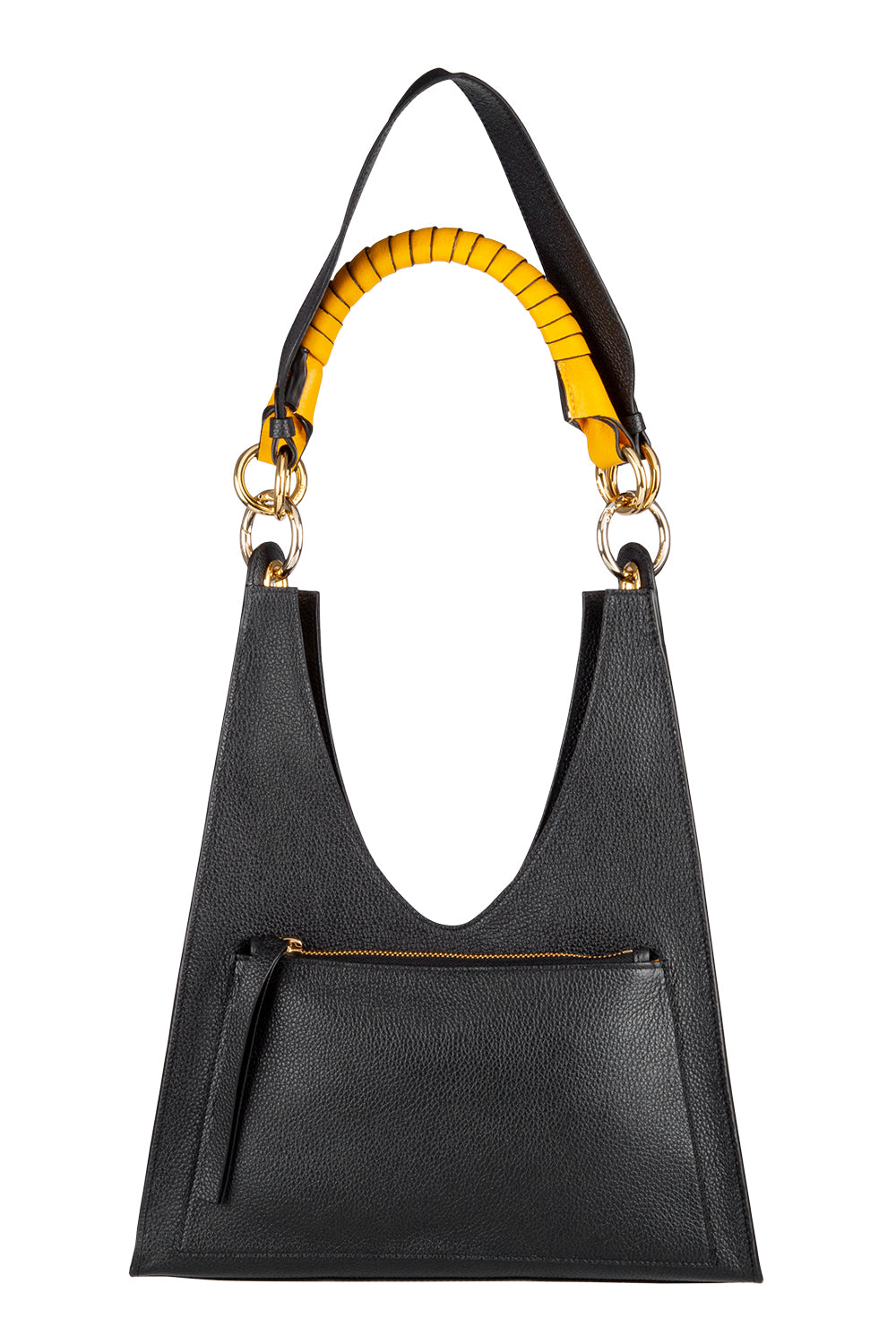 Aisa Bag- Black & Gold - 2